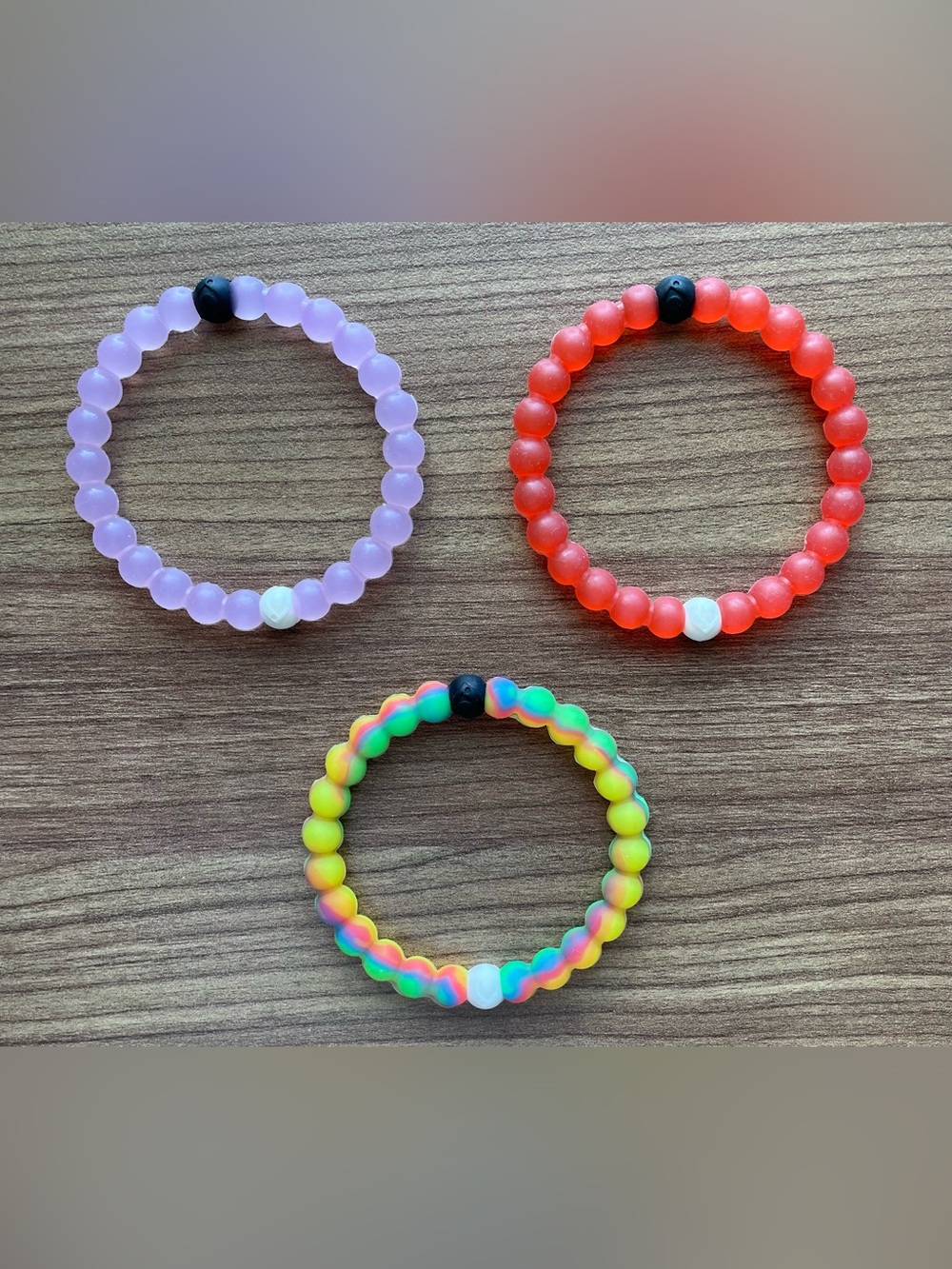 Authentic Lokai Bracelet Charity Bundle - Sizes S & M (Set of 3)